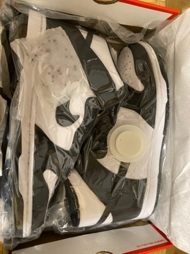 Nike dunk high panda white チャンピオンシップ