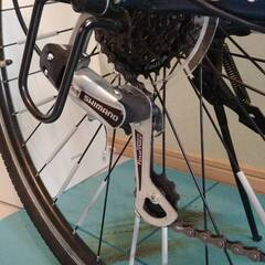 【大幅値下げ】クロスバイク（ほぼ新品）引き取り限定