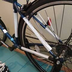 【大幅値下げ】クロスバイク（ほぼ新品）引き取り限定
