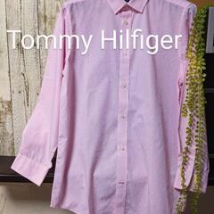 ピンクメンズシャツ未使用　トミー・ヒルフィガー