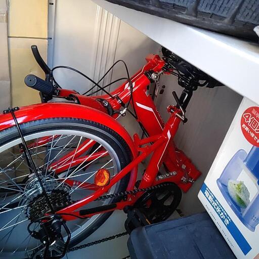折りたたみ自転車未使用　値下げしました