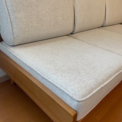 美品　unico ALBERO(アルベロ) 3シーター チークカラー 受注生産品