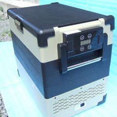 EENOUR 車中泊 車載 ポータブル 冷蔵庫 冷凍 クーラーBOX 52L