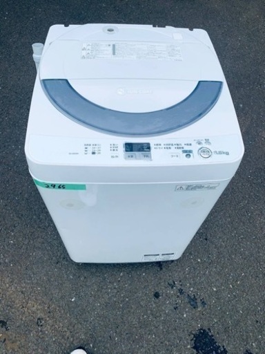 2965番 シャープ✨電気洗濯機✨ES-GE55N-S‼️
