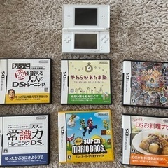 ニンテンドーDS lite 本体とソフト6本