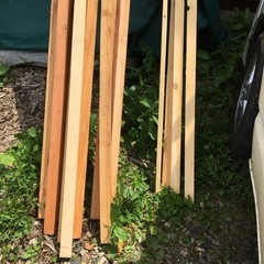 商談中）木材 約40×40×3500㎜ 約40本