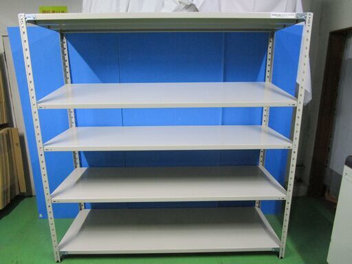 【美品】金具要5段ラック 奥行:61cm 幅:182cm 高さ180cm