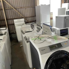 洗濯機・冷蔵庫　現在在庫のみ（2020年まで）