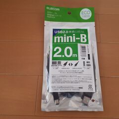 ELECOMエレコム mini-B USB2.0準拠 Cable...
