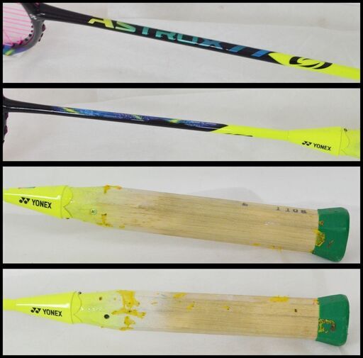 中古 ヨネックス アストロクス77 3UG5 バドミントンラケット ASTROX77