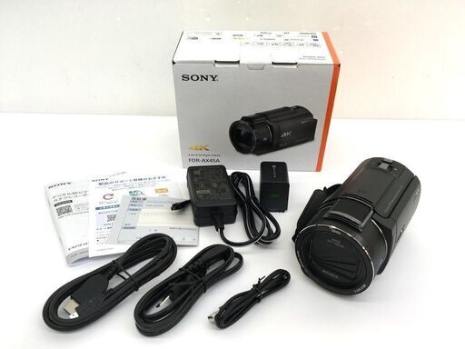 【一眼レフカメラ買取強化中】程度良好★ SONY FDR-AX45A デジタル4Kビデオカメラレコーダー【リサイクルモールみっけ柏店】