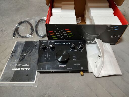 【DTM/宅録】オーディオインターフェイス M-AUDIO AIR 192|6 USB-C接続