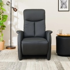 [ニトリ]電動チェア[革][ブラック]