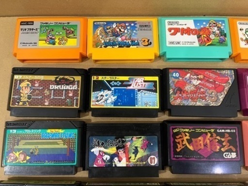 任天堂ファミコン名作ソフトカセット41本セット 任天堂 昭和レトロ NES FC