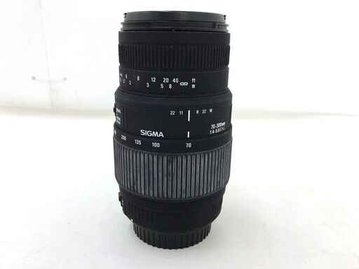 【一眼レフカメラ買取強化中】※ジャンク品 SIGMA 70-300mm 1:4-5.6 DG MACRO 望遠ズームレンズ【リサイクルモールみっけ柏店】