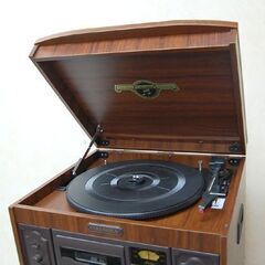COLUMBIA ステレオシステム GP-60 CD/レコード/テープ/ラジオ 動作確認 
