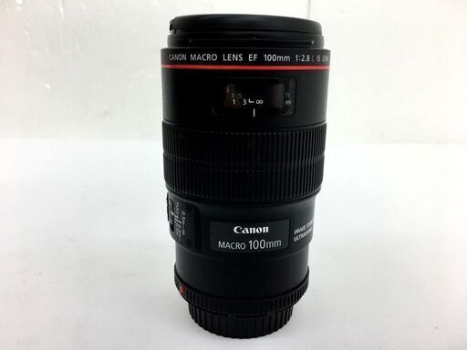 【一眼レフカメラ買取強化中】中古美品✨ CANON カメラレンズ EF100mm F2.8L マクロ IS USM 単焦点レンズ【リサイクルモールみっけ柏店】