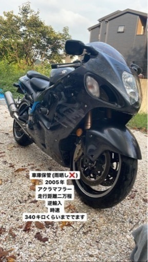 ハヤブサ隼本体　美車体
