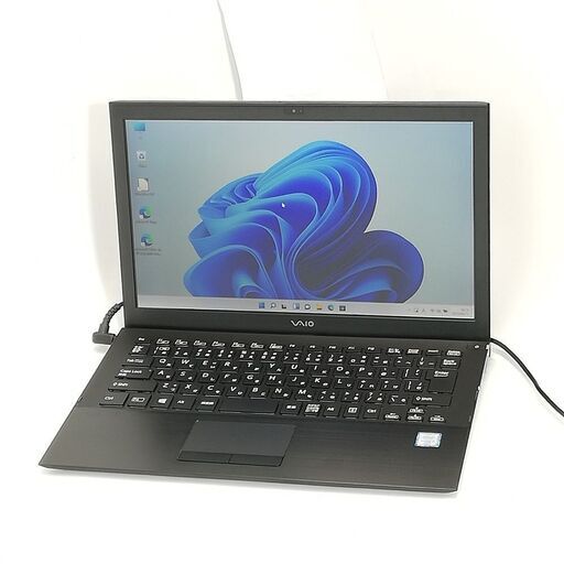 送料無料 高速SSD 13.3型 ノートパソコン SONY VJS131C11N 中古美品 第6世代Core i5 8GB 無線 Wi-Fi Bluetooth Webカメラ Windows11 Office