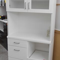大川家具 レンジボード ネジダボ×サイレントレール採用の使いやすい 