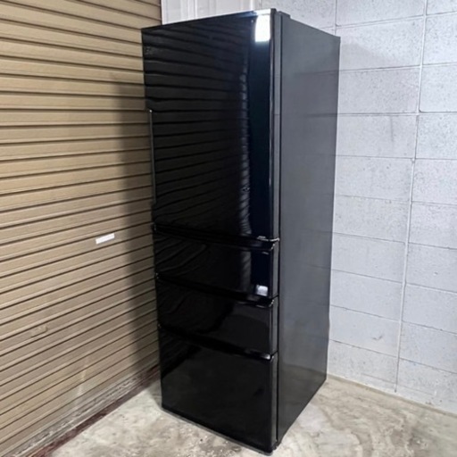 冷蔵庫　AQUA アクア　AQR-361F(K) 　355 L　2017年製