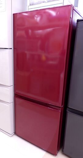 AQUA / アクア  2ドアノンフロン冷凍冷蔵庫   AQR-18H(R) 184L 2018年製 レッド系 札幌市清田区