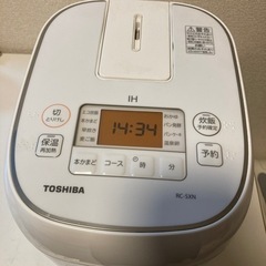 TOSHIBA 炊飯器 3合炊き