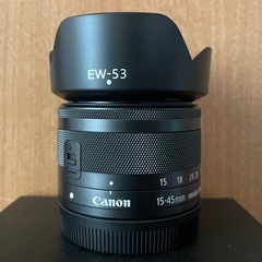 キヤノン Canon 標準ズームレンズ EF-M15-45mm ...