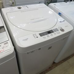 38【愛知店舗】シャープ　全自動洗濯機　4.5kg  キーワード...