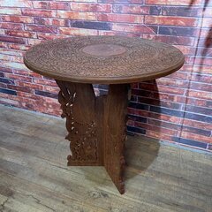 木彫 テーブル(家具)の中古が安い！激安で譲ります・無料であげます