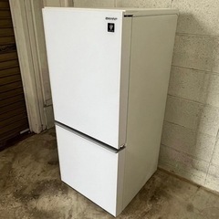 冷蔵庫 SHARP シャープ SJ-GD14F-W 137L 2020年製