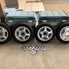 値下げ　軽サイズアルミセット155/65R13