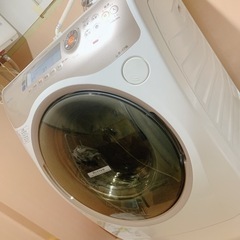 ドラム式洗濯機　東芝TW-Z9100L(一部ジャンク品)