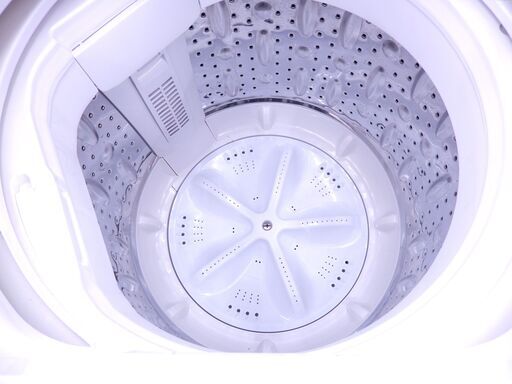 ヤマダセレクト  全自動洗濯機 YWM-T45G1  洗濯容量4.5kg 2019年製 ホワイト 札幌市清田区