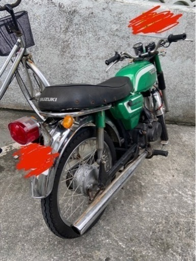 スズキ　KS50 カフェ スズキ KS50 カフェ