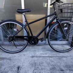 美品ピカピカ 27インチ 外装6段 オートライト 黒