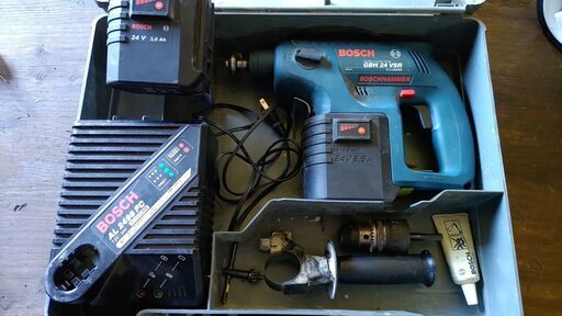 BOSCH 充電式ハンマードリル GBH 24 VSR ※訳あり
