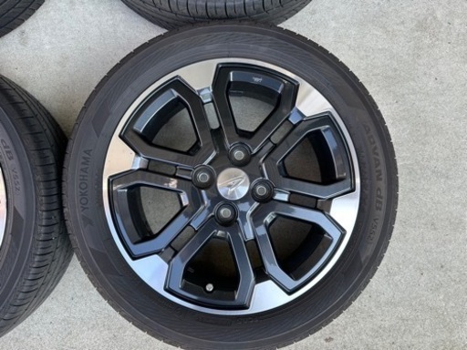 タイヤ、ホイール 軽自動車 165/55R15 15インチ 中古 ダイハツ純正 