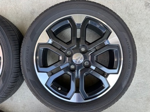 軽自動車 165/55R15 15インチ 中古 ダイハツ純正 ウェイク ヨコハマ 