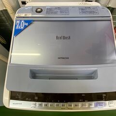 愛品館八千代店】保証充実HITACHI2019年製7.0㎏全自動洗濯機