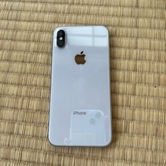 iPhoneX シルバー　docomo版　simフリー　64g