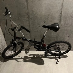 折りたたみ自転車　メンテ済み