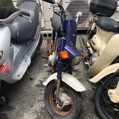 🟣ジャンク品🟣Chaly✨バイク(50cc)🛵