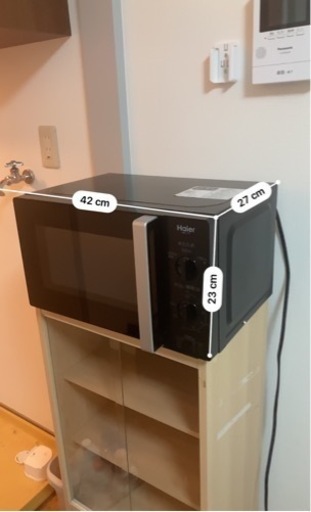 Chama 電子レンジ 2023年製 ヘルツフリー KS-MW23T17 Haier Haier