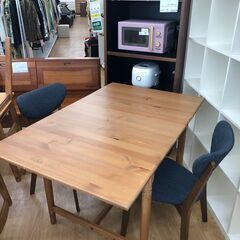 ★ジモティ割あり★ IKEA ダイニングセット  W125×D78×H75 クリーニング済み SJ2529