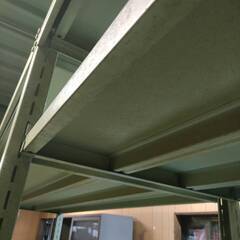 【早い者勝ち】引取限定　中古　ボルトレス　2連結スチールラック　6段（中量棚）　《現状渡し》　現金支払 