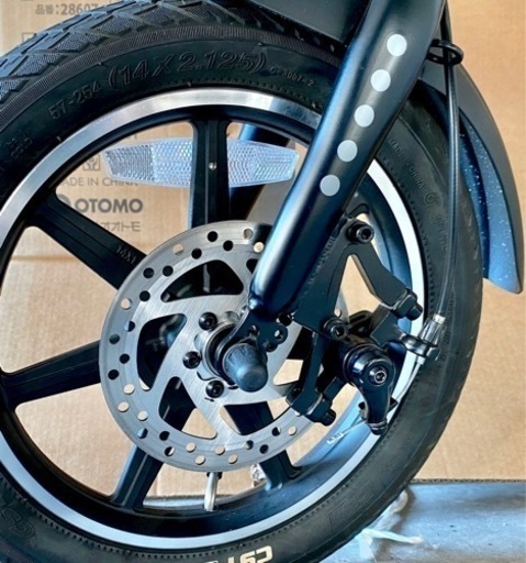 公道走行OK）電動折りたたみ自転車リップルズ！