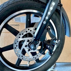 公道走行OK）電動折りたたみ自転車リップルズ！