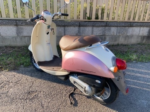 ☆クレアスクーピー低燃費4スト☆前後タイヤ・バッテリー・シート