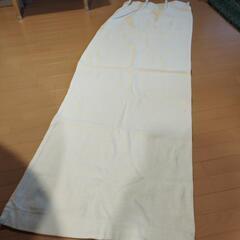 【無料】白いカーテン　4枚セット